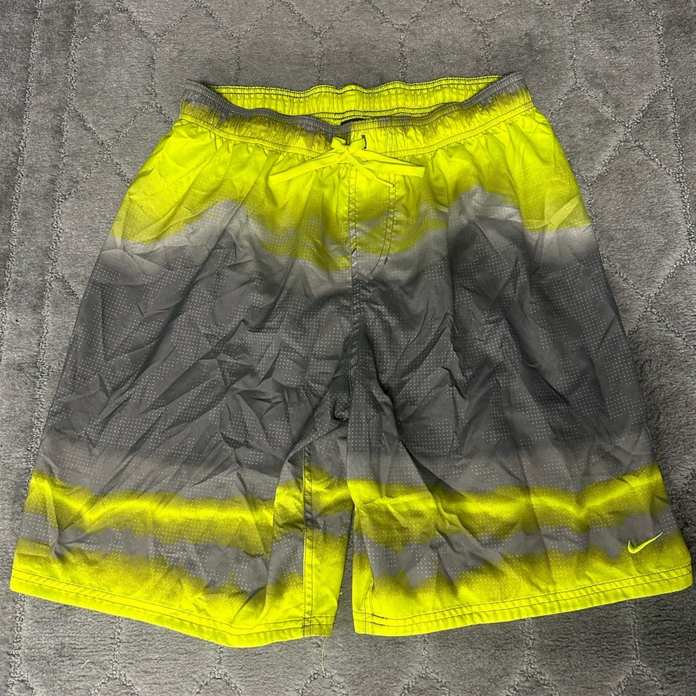 Nike Mens Horizon Stripe Vital Volley 9" Swim Trunks Multicolor XL